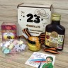 Подарочный набор Пограничник #13 с чаем в деревянной шкатулке - фото 1