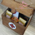 Приключения желтого чемоданчика подарочный набор с чаем/кофе и сладостями в большом деревянном ящике - фото 4