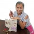 Коплю на мечту (Девочка) копилка-сейф для денег, 20х17 см, подарочный набор - фото 3