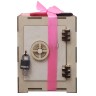 Коплю на мечту (Девочка) копилка-сейф для денег, 20х17 см, подарочный набор - фото 6