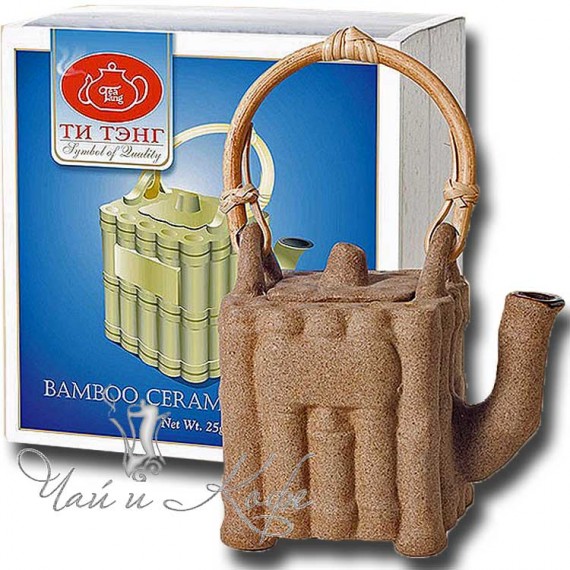 Бамбук керамический чайник с чаем Tea Tang 25 г