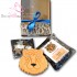 Год Тигра 2022 подарочный набор с чаем и сладостями в деревянном лотке 9*13 см - фото 2