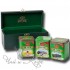 Классическая коллекция подарочный набор с зеленым чаем в деревянной шкатулке (3 по 100 г)