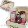 Весна #1 подарочный набор с чаем и сладостями в деревянной шкатулке (со шкатулкой фото)