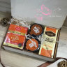 Дэнди #5 (мини) подарочный набор с чаем, мёдом и кофе в деревянной шкатулке