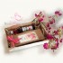 Подарочный набор-сувенир Тюльпаны с кофе и сладостями в крафт-коробке # 5
