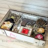 Стратегический запас подарочный набор с чаем и вкусностями в деревянном ящике-пенале 26*17*6,5 см - фото 4