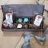 Грэй подарочный набор  с чаем/кофе в деревянной шкатулке 32*12*5 см - фото 1