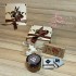 23 февраля Звезда подарочный мини-набор в деревянной шкатулке 9*9 см - фото 1