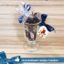 Набор специй для глинтвейна Синий (с драже) в стеклянном бокале на ножке - фото 2